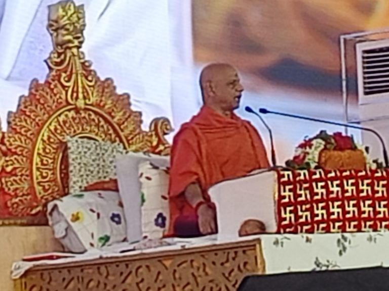 निष्काम कर्म हिच खरी पुजा- स्वामी गोविंददेव गिरीजी महाराज